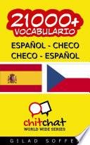 Libro 21000+ Español - Checo Checo - Español Vocabulario
