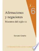 Libro Afirmaciones y negaciones