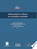 Libro Alternativas críticas en estudios sociales
