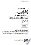 Libro Anuario de la Comisión de Derecho Internacional 1993, Vol.II, Parte 2
