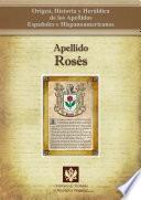 Libro Apellido Rosés