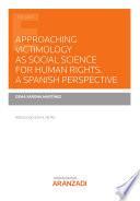 Libro Approaching Victimology as social science for Human rights a Spanish perspective