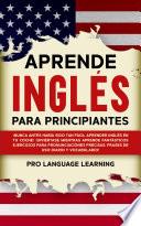 Libro Aprende Inglés Para Principiantes