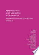 Libro Aproximaciones a la investigación en la arquitectura