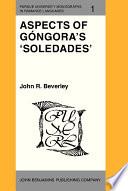 Libro Aspects of Góngora's "Soledades"