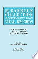 Libro Barbour Collection of Connecticut Town Vital Records [Vol. 47]