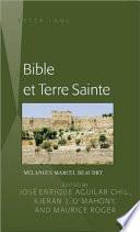 Libro Bible et Terre Sainte
