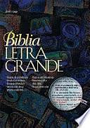 Libro Biblia Letra Grande Imitacion, Piel Negra, Indice