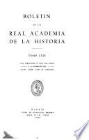Libro Boletín de la Real Academia de la Historia