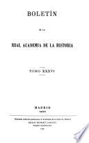 Libro Boletín de la Real Academia de la Historia