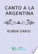 Libro Canto a la Argentina