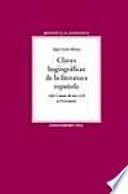 Libro Claves hagiográficas de la literatura española del Cantar de mio Cid a Cervantes