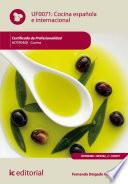 Libro Cocina española e internacional. HOTR0408