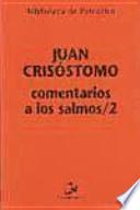 Libro Comentarios a los Salmos