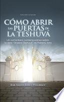 Libro Como Abrir las Puertas de la Teshuva