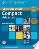 Libro Compact Advanced Student's Book Pack (Student's Book with Answers with CD-ROM and Class Audio CDs(2))