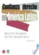 Libro Confianza y derecho en América Latina