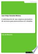 Libro Conformación de una empresa prestadora de servicios para motocicletas en Colombia