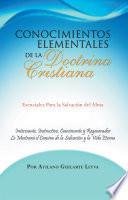 Libro Conocimientos Elementales de la Doctrina Cristiana