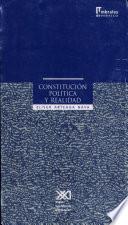 Libro Constitución política y realidad