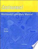 Libro Continuemos! Workbook/Laboratory Manual