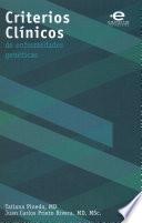 Libro Criterios clínicos de enfermedades genéticas