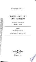 Libro Crónica del rey don Rodrigo