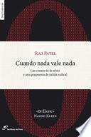 Libro Cuando Nada Vale Nada
