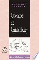Libro Cuentos de Canterbury