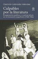 Libro Culpables por la literatura