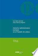 Libro Derecho administrativo europeo en el Tratado de Lisboa