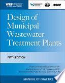 Libro Design of Municipal Wastewater Treatment Plants MOP 8, Fifth Edition