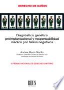 Libro Diagnóstico genético preimplantacional y responsabilidad médica por falsos negativos