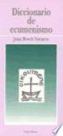 Libro Diccionario de ecumenismo