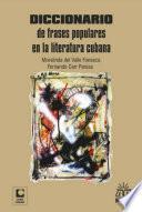 Libro Diccionario de frases populares en la literatura cubana