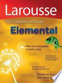 Libro Diccionario Escolar Elemental