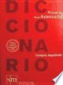 Libro Diccionario lengua española, primaria, nivel avanzado