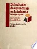 Libro Dificultades de aprendizaje en la infancia