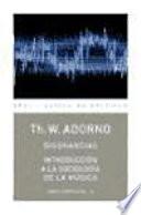 Libro Disonancias / Introducción a la sociología de la música