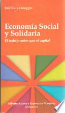 Libro Economía social y solidaria