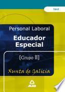 Educador Especial de la Xunta de Galicia. Test Ebook