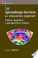 Libro El Aprendizaje-Servicio en educación superior