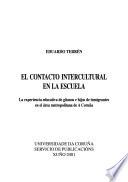 Libro El contacto intercultural en la escuela