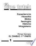 Libro El diablo, primera parte. (Xipe totek 1)