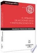 Libro El embargo de acciones de SA y participaciones de SL