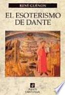 Libro El esoterismo de Dante