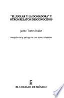 Libro El juglar y la domadora y otros relatos desconocidos