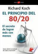 Libro El principio 80/20