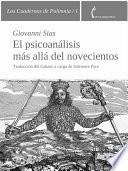 Libro El psicoanálisis más allá del Novecientos