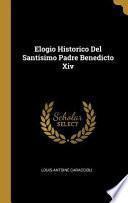 Libro Elogio Historico del Santisimo Padre Benedicto XIV